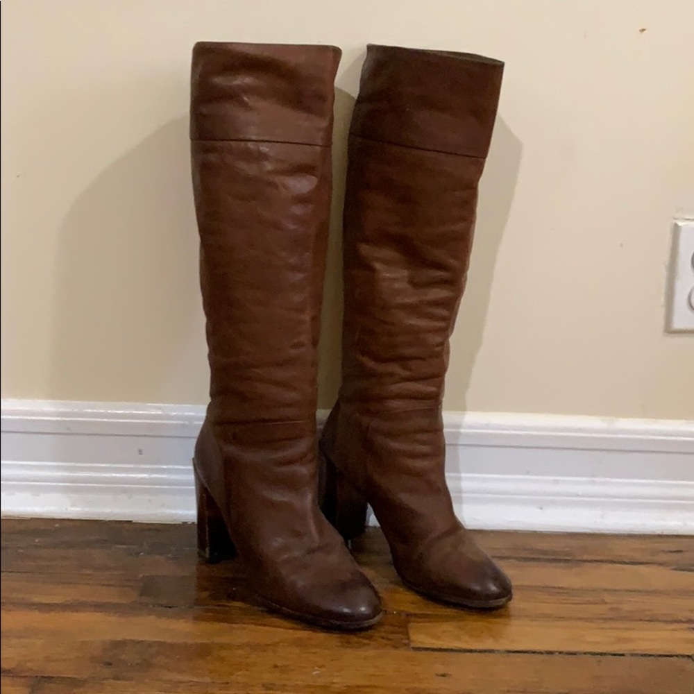Dolce Vita Sz 8 Brown Knee boots